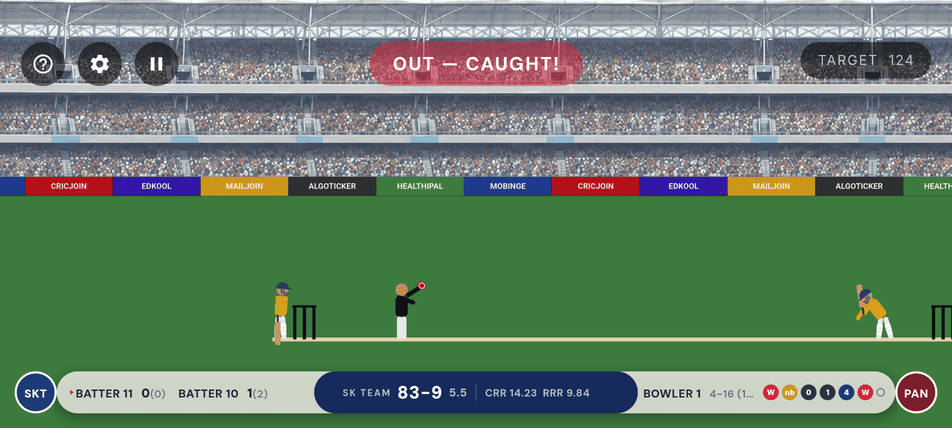 Cricket 2D screenshot