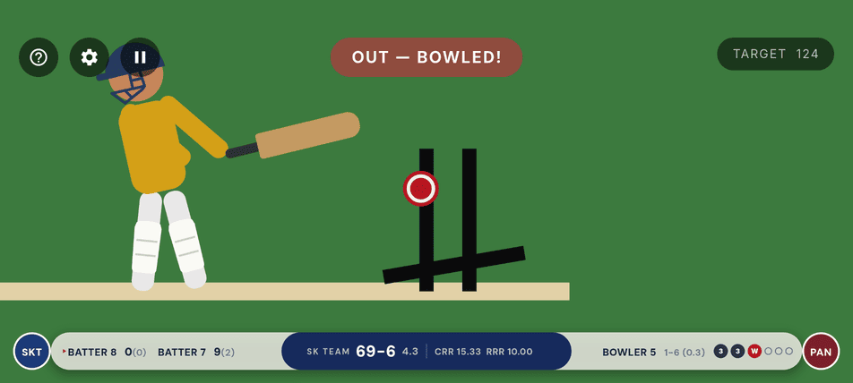 Cricket 2D screenshot