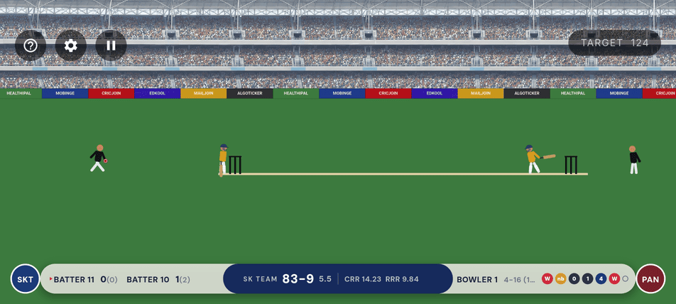 Cricket 2D screenshot
